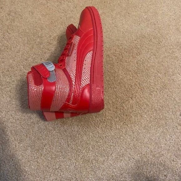 Puma Barbados Cherry Sky Hi Sneaker, size 8 - Picture 4 of 7